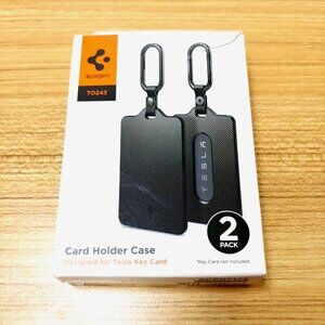 Spigen Card Holder Case for Tesla Model 3 Key Card Black 2 Pack T0243 / ACP07175